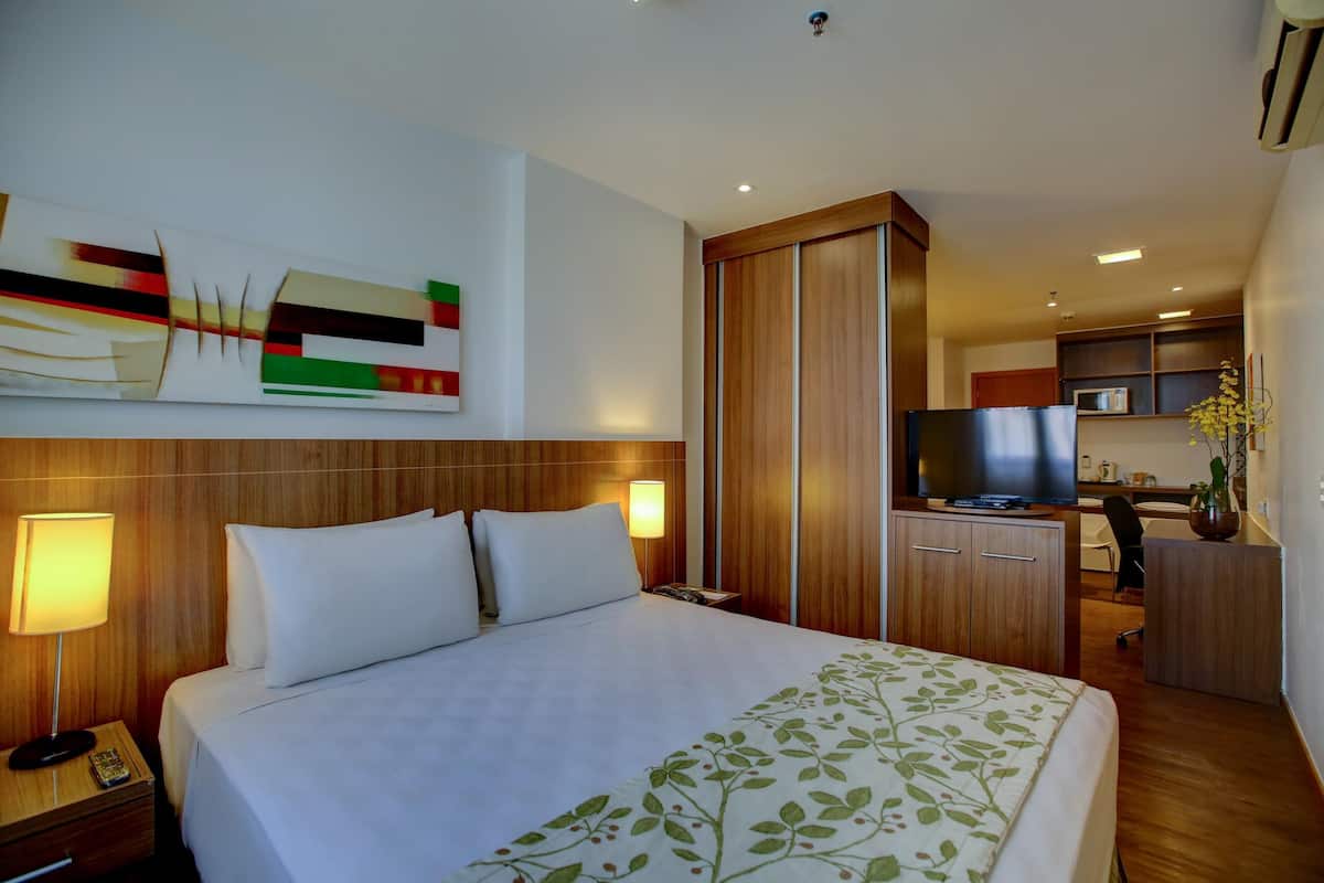 Minibar, in-room safe, desk, blackout drapes