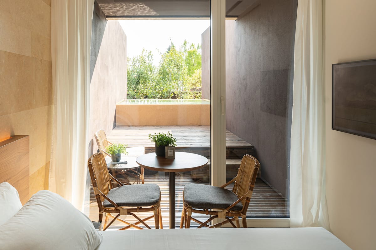 Deluxe Room, Private Pool (STANDARD ROOM WITH PRIVATE POOL) | Hypo-allergenic bedding, down duvets, minibar, in-room safe