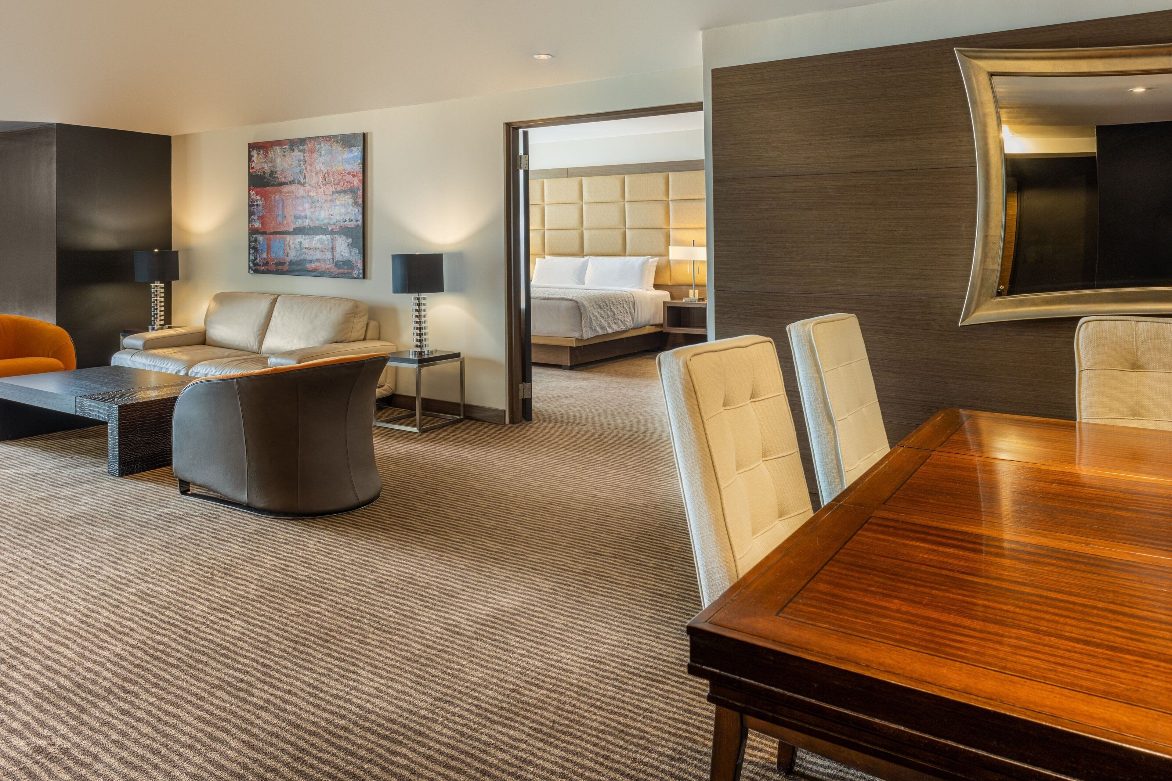 suite, 1 king bed, ocean view, corner | 1 bedroom, premium bedding, down duvets, pillow-top beds