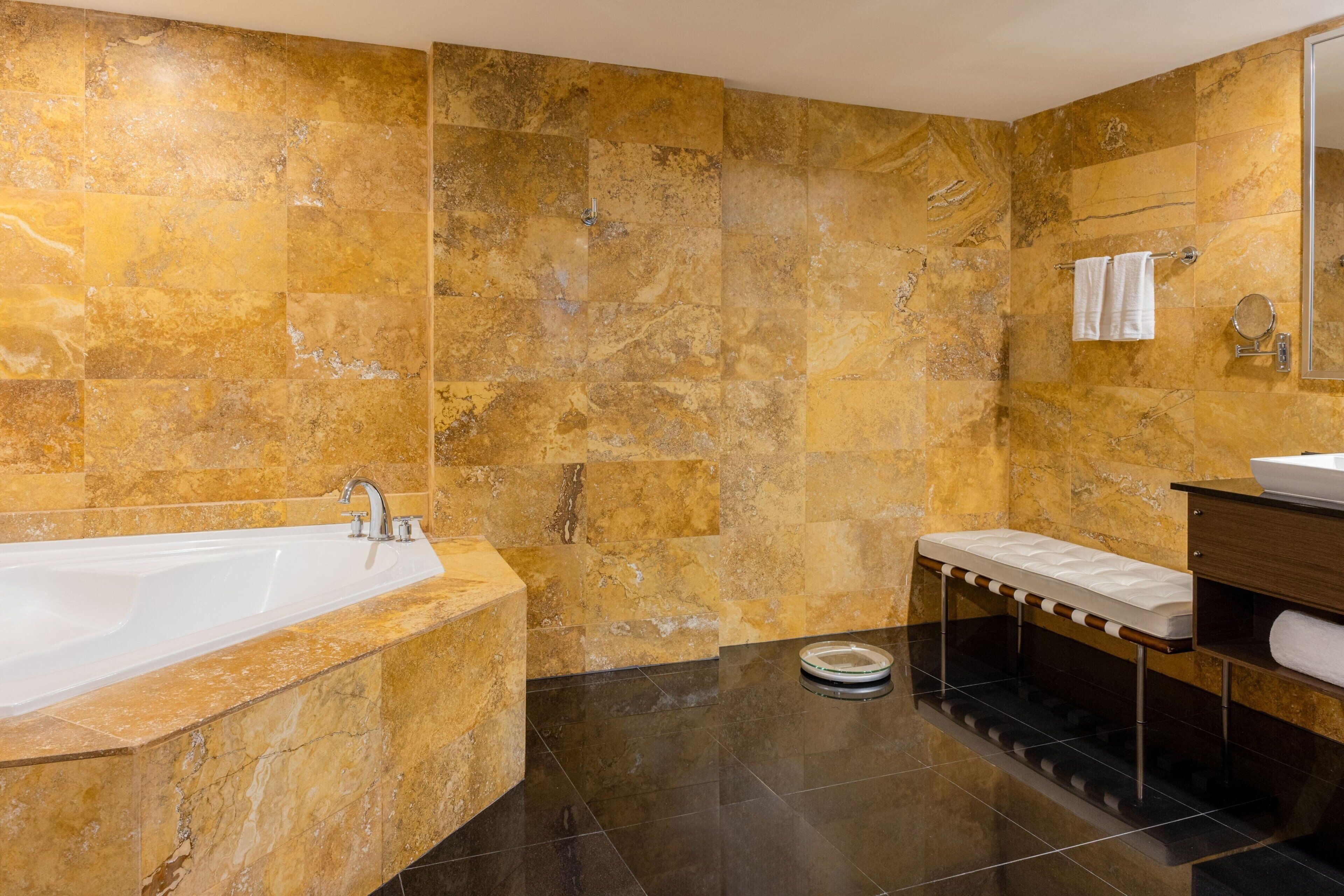 suite, 1 king bed, ocean view, corner | 1 bedroom, premium bedding, down duvets, pillow-top beds