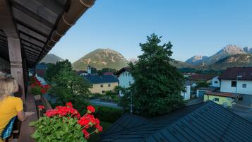 Blick von der Unterkunft