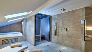 Enjoy a refreshing soak in the bathtub or invigorating shower.
