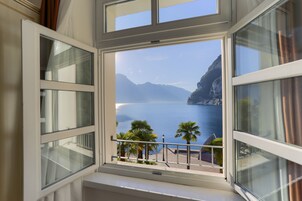 Habitación superior con 1 cama doble o 2 individuales, vistas al lago | Minibar, caja fuerte, escritorio y wifi gratis