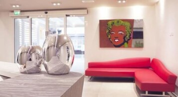 Sala de estar en el lobby