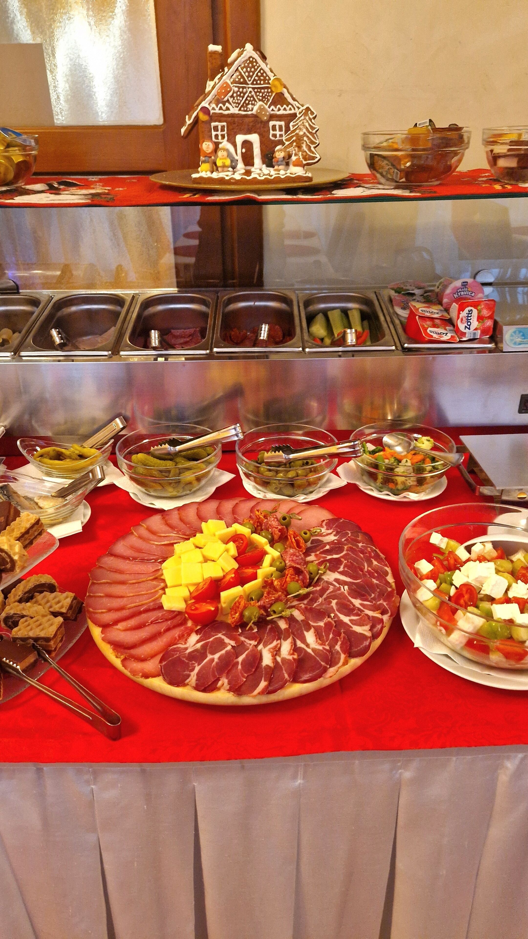 daily buffet breakfast (eur 10 per person)