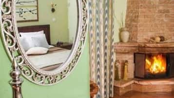 Comfort-Doppelzimmer, Whirlpool, Bergblick