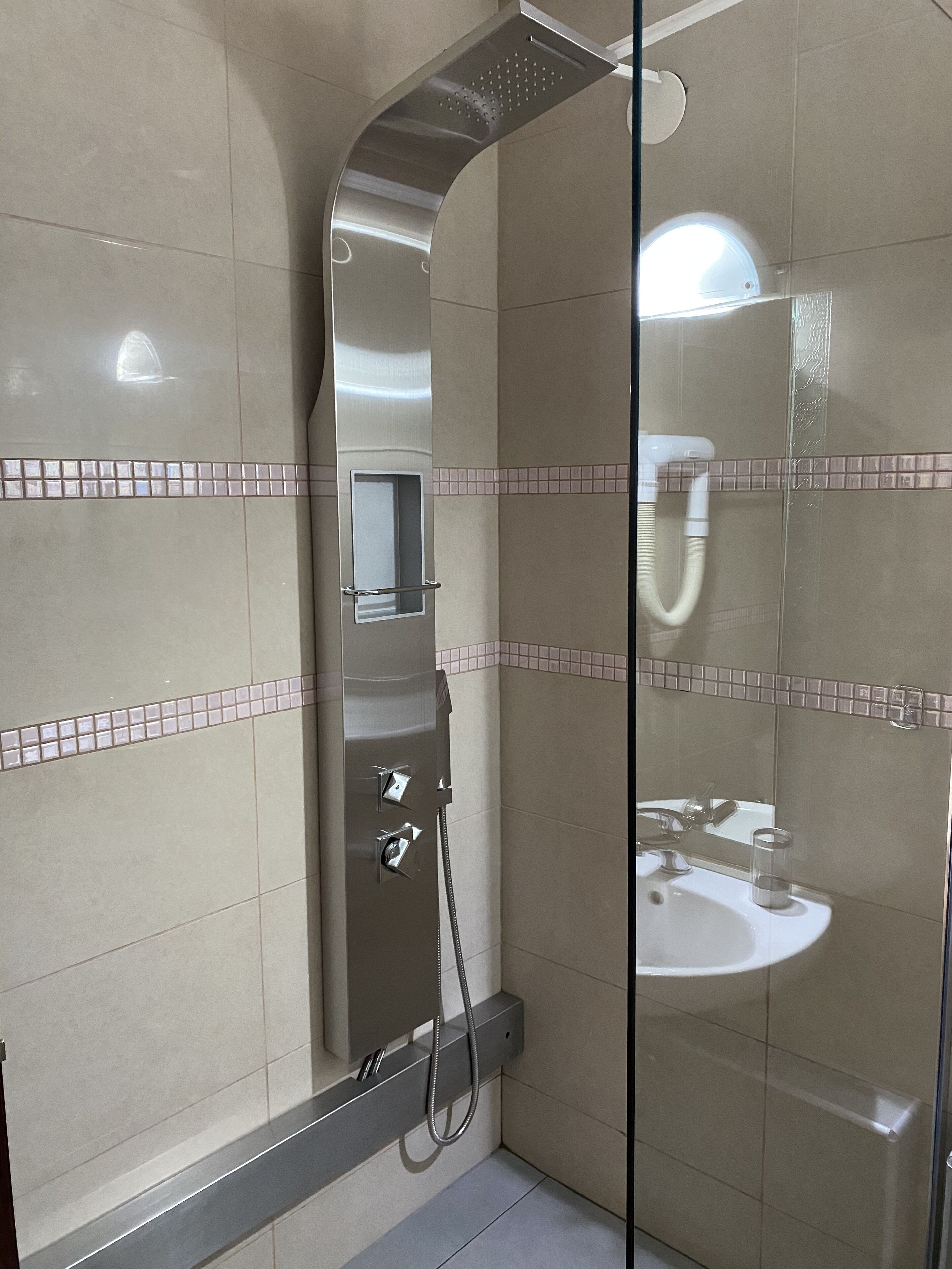 double room, 1 double bed, fireplace, mountain view | bathroom | designer toiletries, hair dryer, slippers, towels