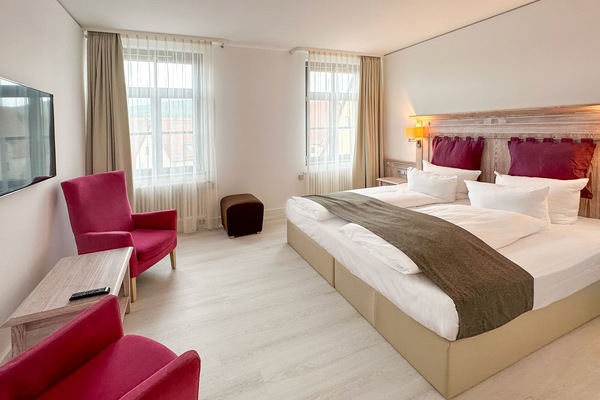 Standard Room (DORMERO) | Premium bedding, free minibar items, in-room safe, desk