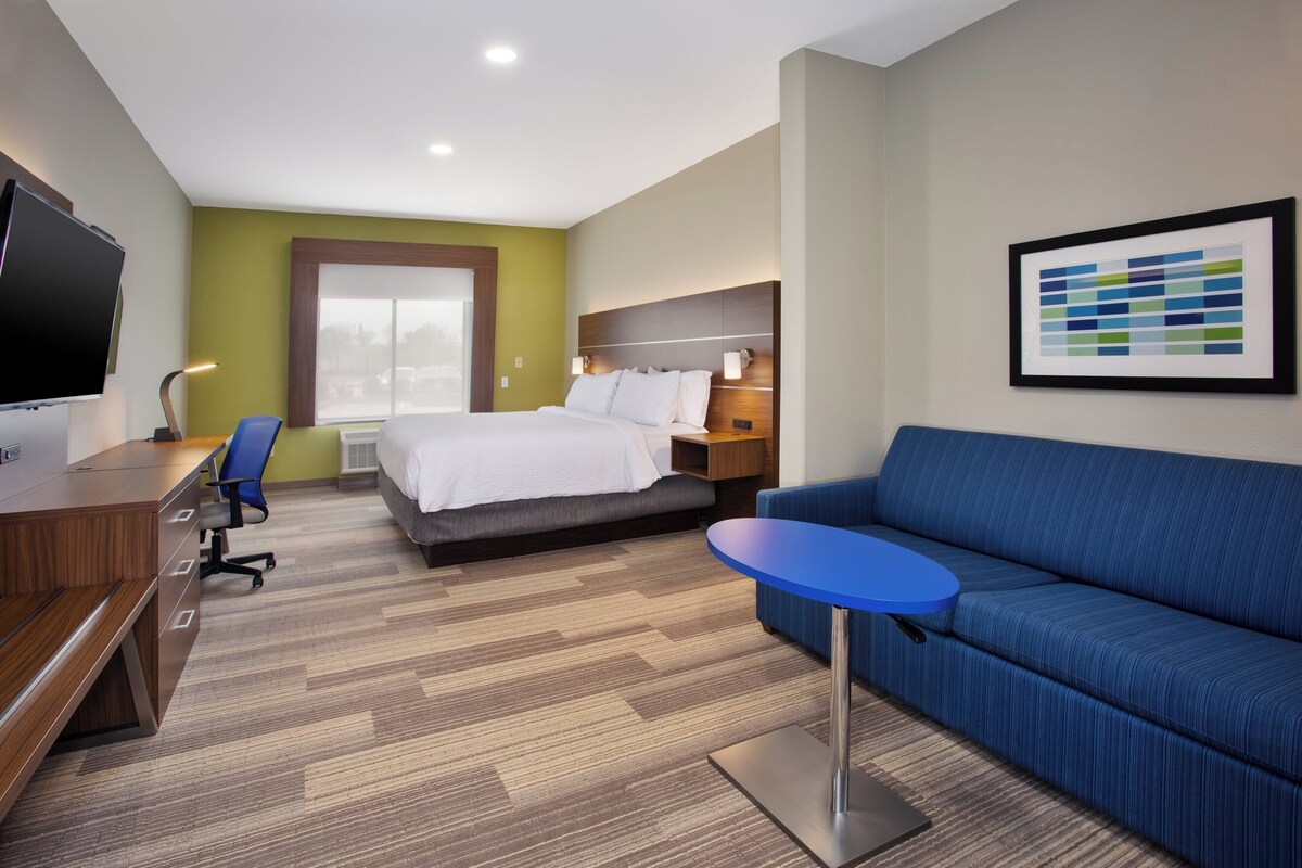 Suite, 1 King Bed | Minibar, in-room safe, desk, blackout drapes