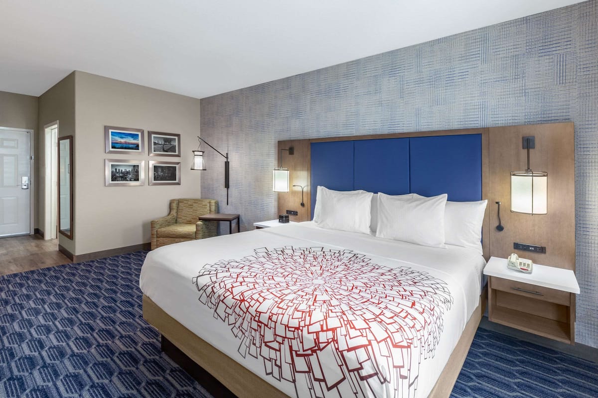 Premium bedding, pillowtop beds, in-room safe, desk