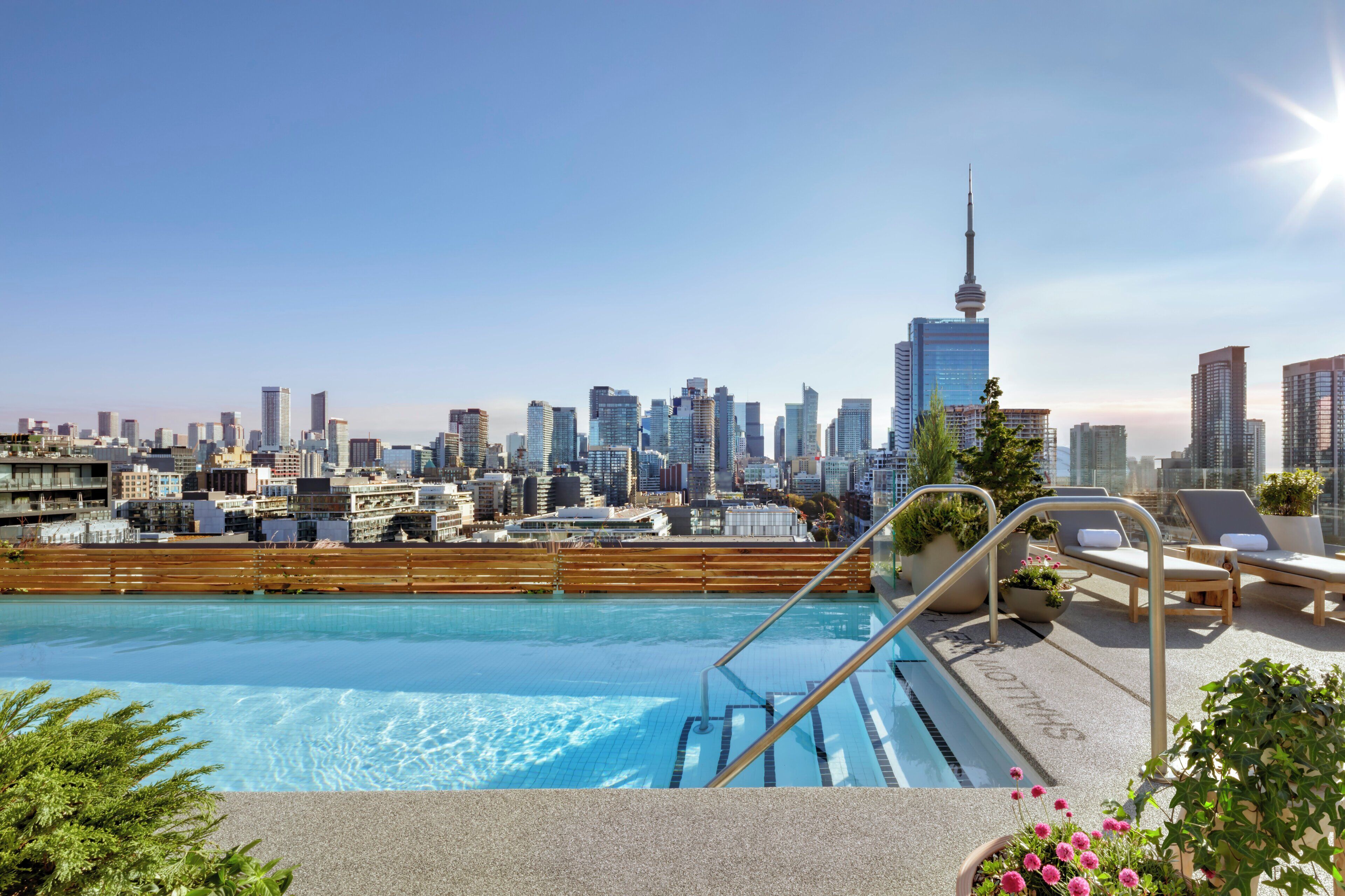 Seasonal outdoor pool