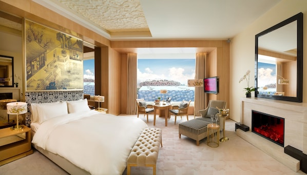 Italienska Frette-lakan, sängtillbehör av högsta kvalitet och duntäcken