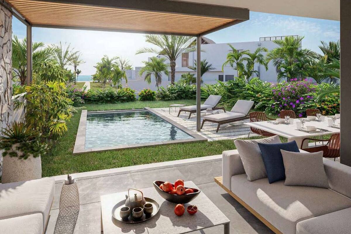Rom (Residences with pool) | Utsikt mot strand/hav