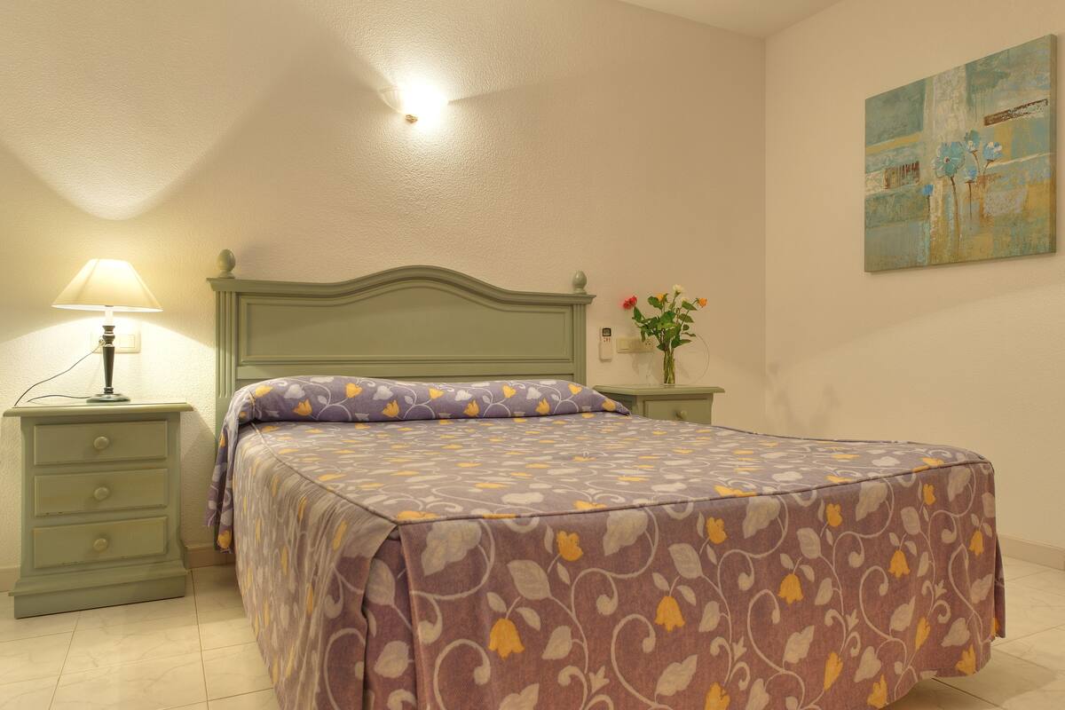 1 chambre, rideaux dâobscurcissement, fer et planche Ă repasser