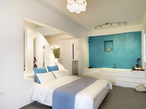 Superior Suite, Sea View (Indoor Hot Tub) - Aloni Hotel (Paros)