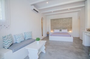 Deluxe-Doppelzimmer | Hochwertige Bettwaren, Pillowtop-Betten, Bügeleisen/Bügelbrett