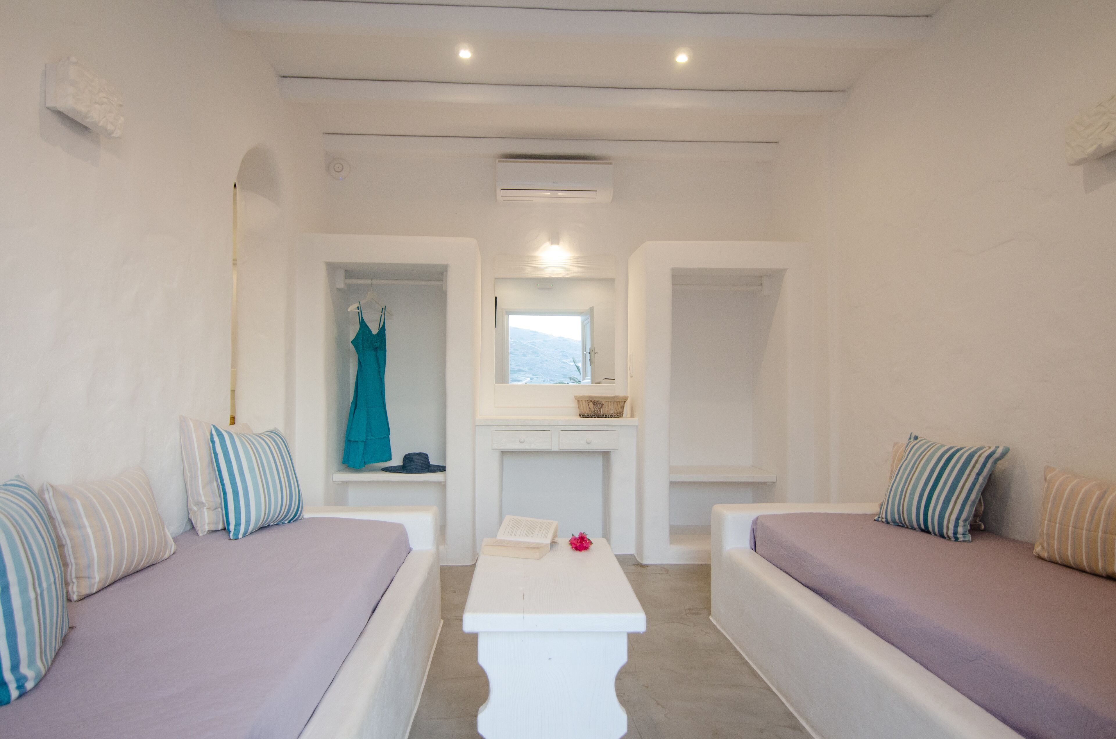 deluxe quadruple room | 1 bedroom, premium bedding, pillow-top beds, iron/ironing board