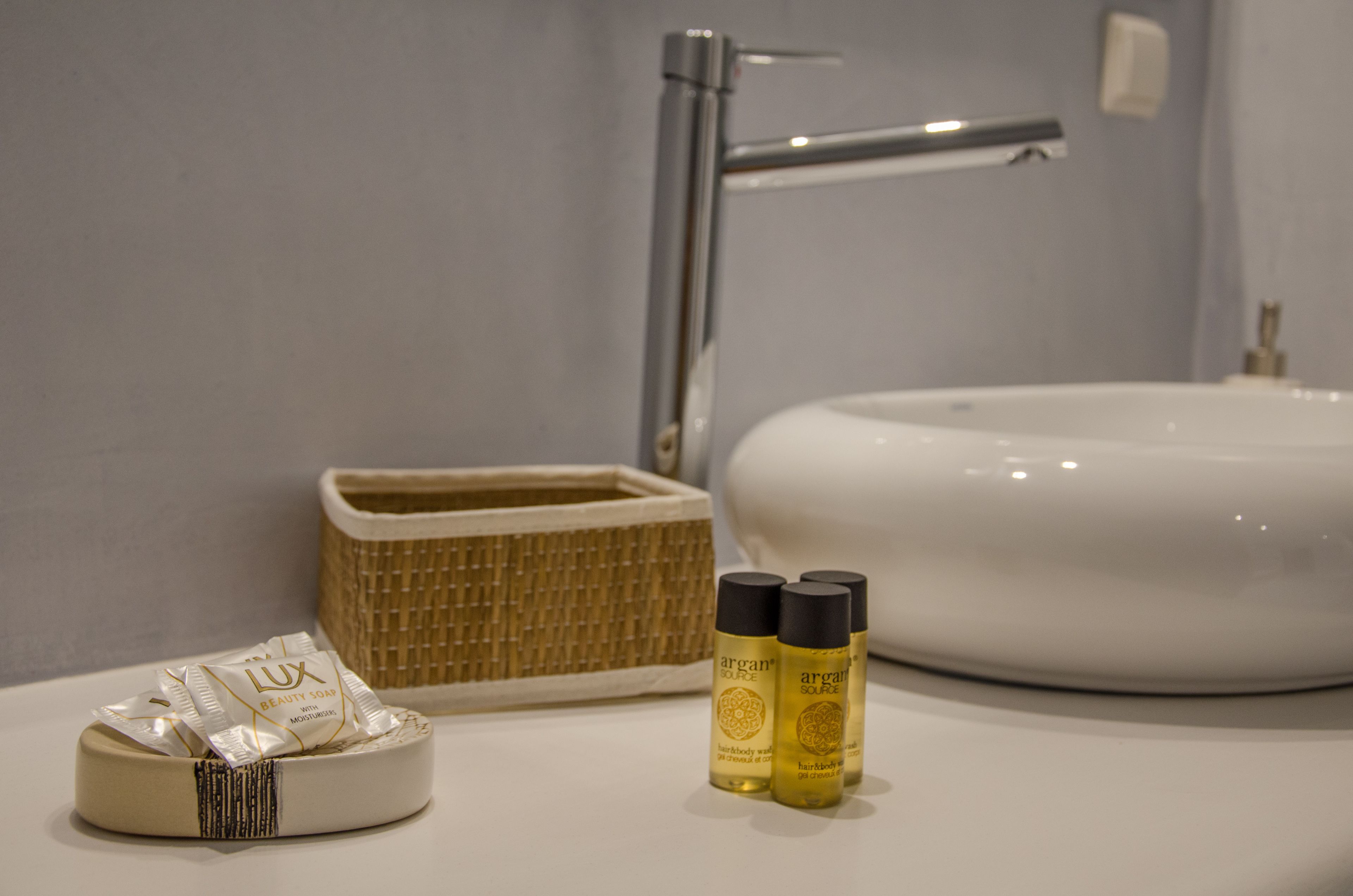 traditional double room, 1 queen bed | bathroom amenities | shower, eco-friendly toiletries, hair dryer, towels