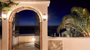 Front of property - evening/night