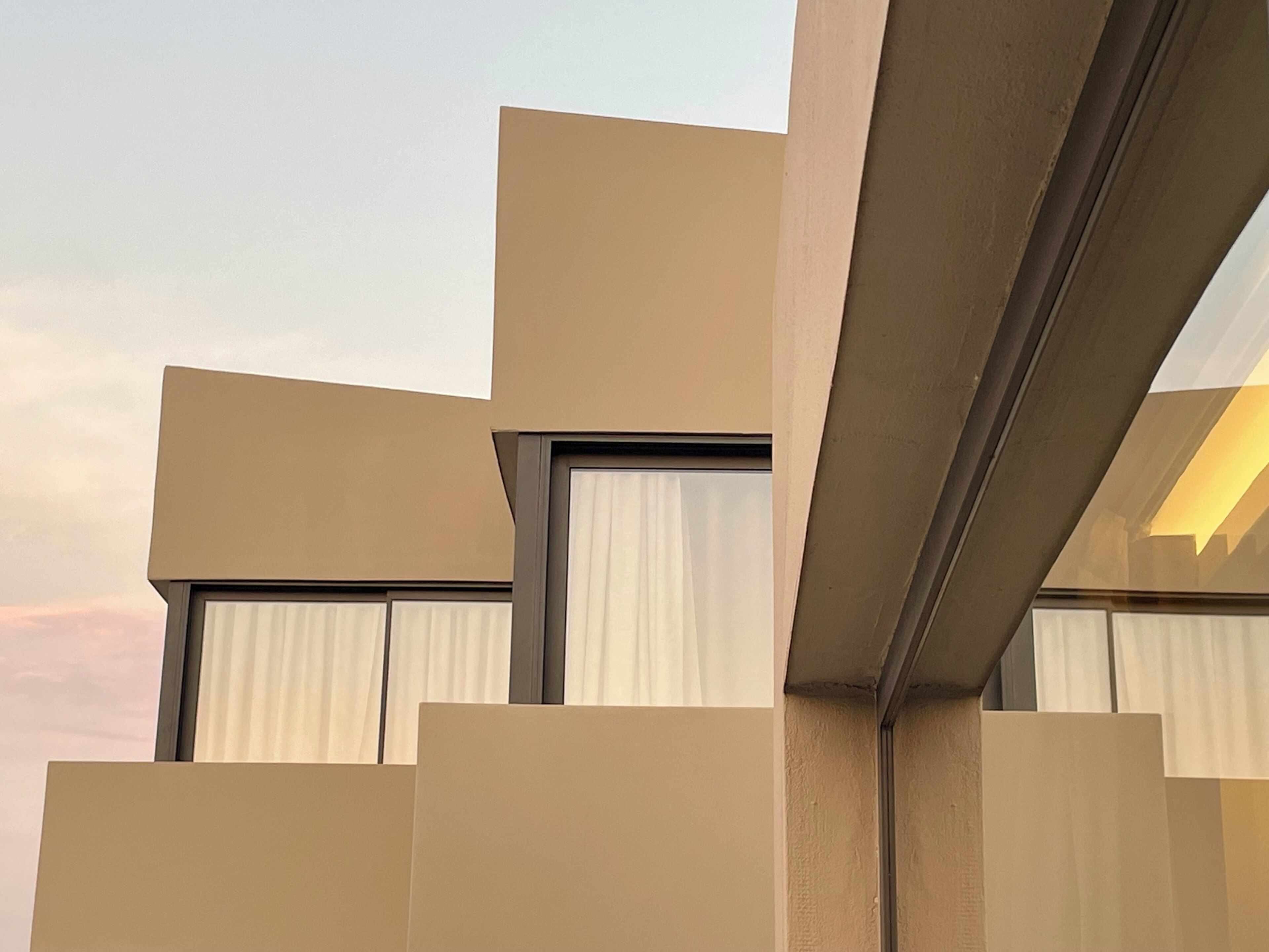 Façade de l’hébergement