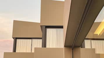 Voorkant van accommodatie