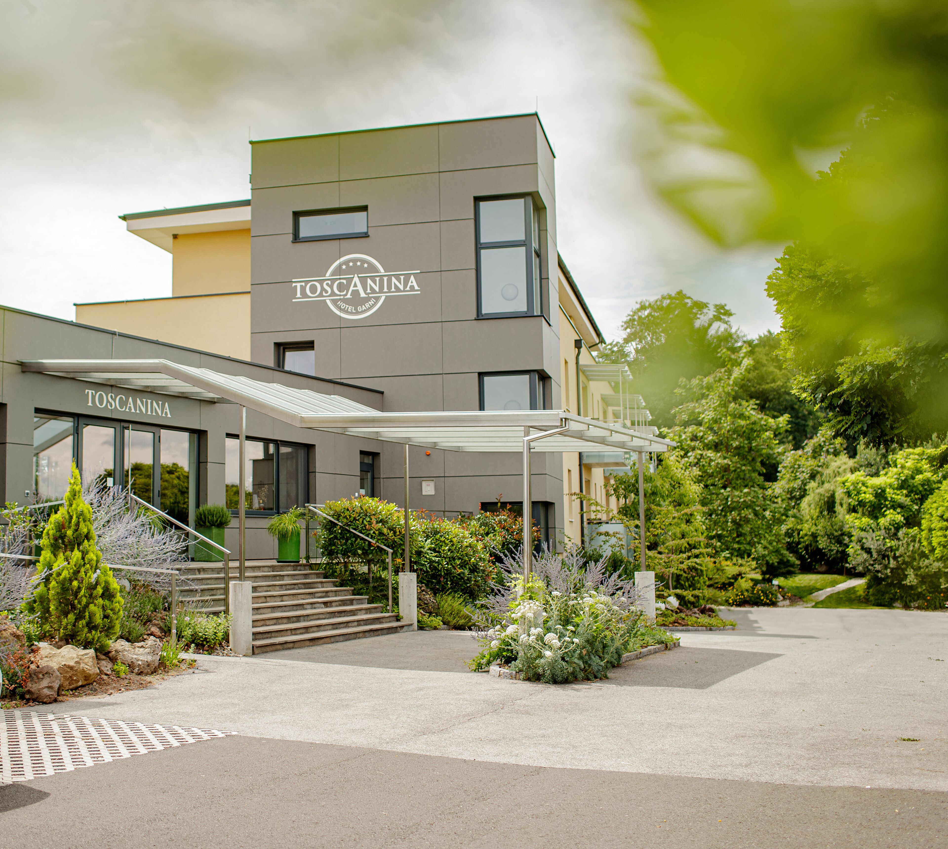 Entrada de la propiedad