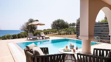Royal Suite, Private Pool | Pool | Indoor pool, seasonal outdoor pool, sun loungers