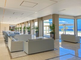 Sala de estar en el lobby