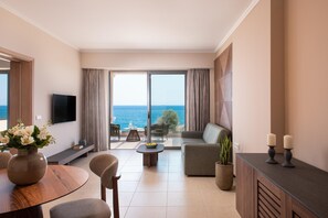 Royal Suite, Sea View | Living area