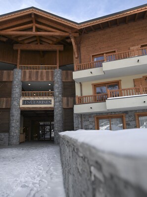 Entrée de l’hébergement