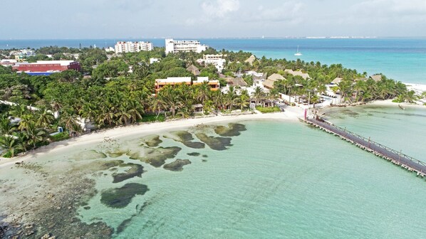 Aerial view - Hotel Villa Kiin (Isla Mujeres)