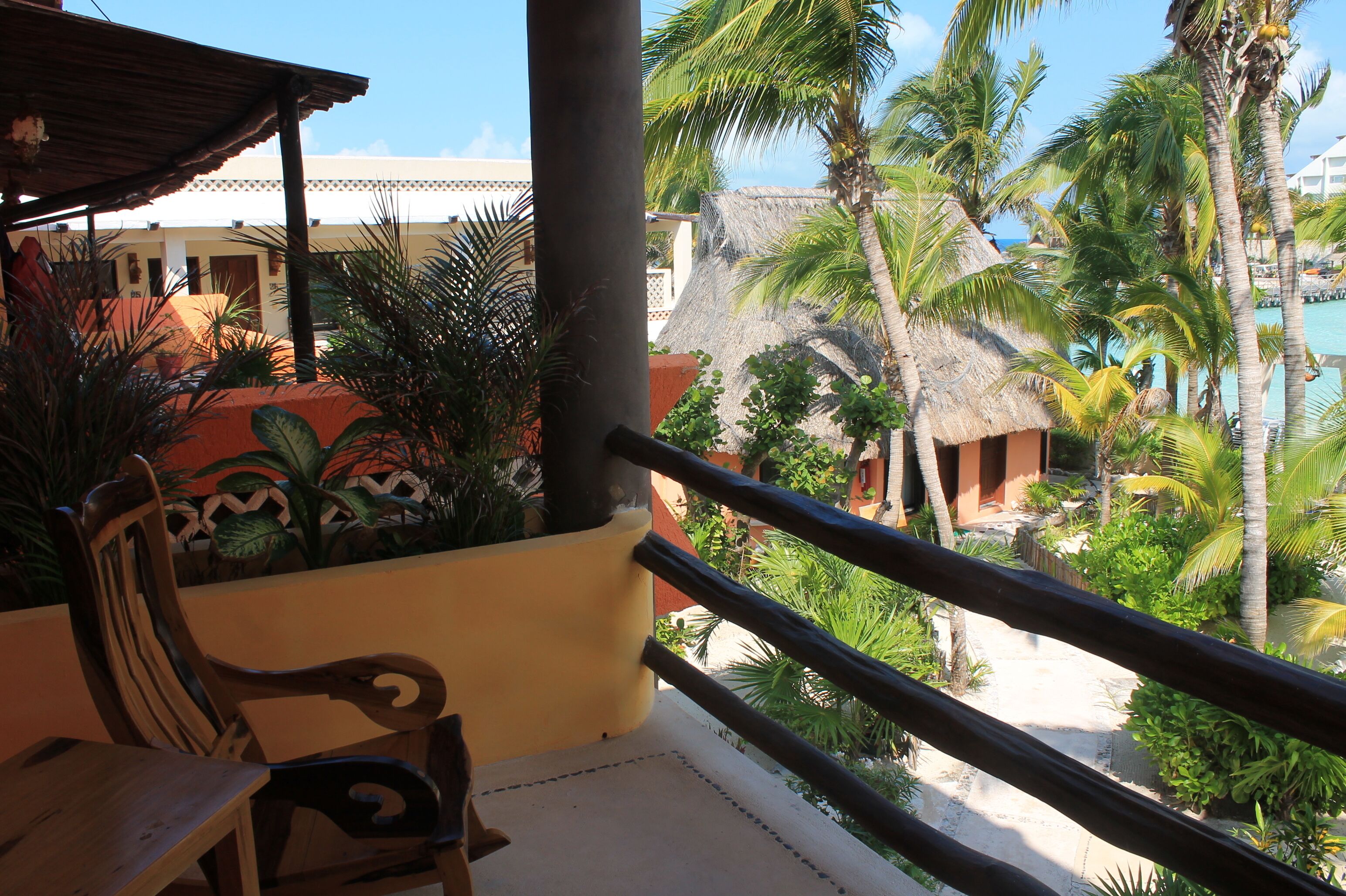 Balcony view - Hotel Villa Kiin (Isla Mujeres)