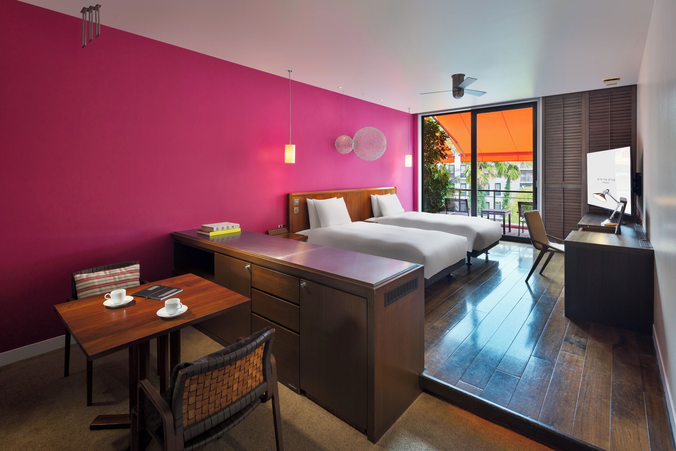 twin room with balcony [mini bar /sauna/ club lounge access inclusive] | 1 bedroom, premium bedding, select comfort beds, minibar