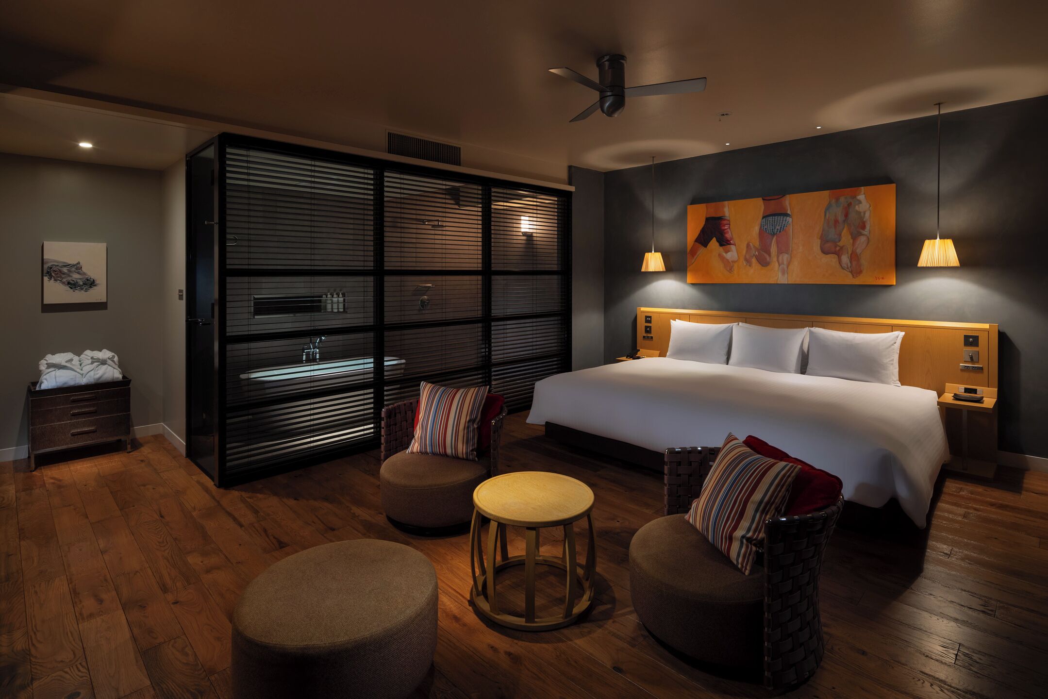 Suite with Private Balcony [Mini Bar /Sauna/ Club Lounge Access Inclusive] | Premium bedding, Select Comfort beds, minibar, in-room safe