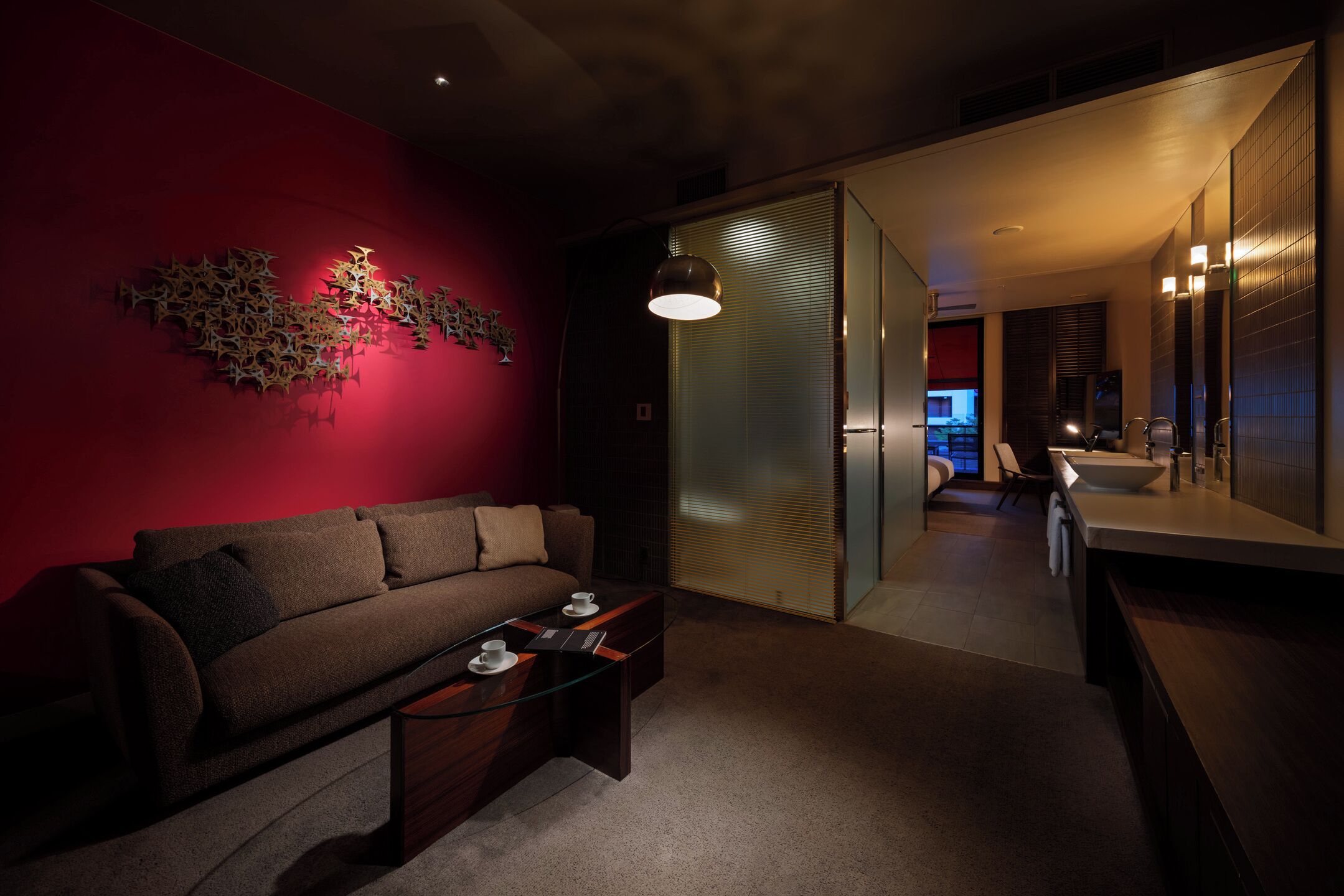 executive king with 100inc projector [mini bar /sauna/ club lounge access inclusive] | living area | 65-inch flat-screen tv with digital channels, tv, netflix