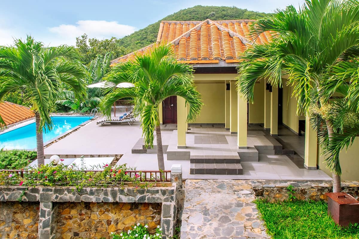 Familjebungalow - 3 sovrum - privat pool | Utsikt från rummet