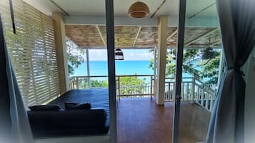 Villa Presidential - 1 kingsize-säng - havsutsikt | Terrass/Patio