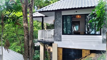 Villa Standard, 1 trÚs grand lit, vue jardin | Minibar, coffres-forts dans les chambres, décoration personnalisée