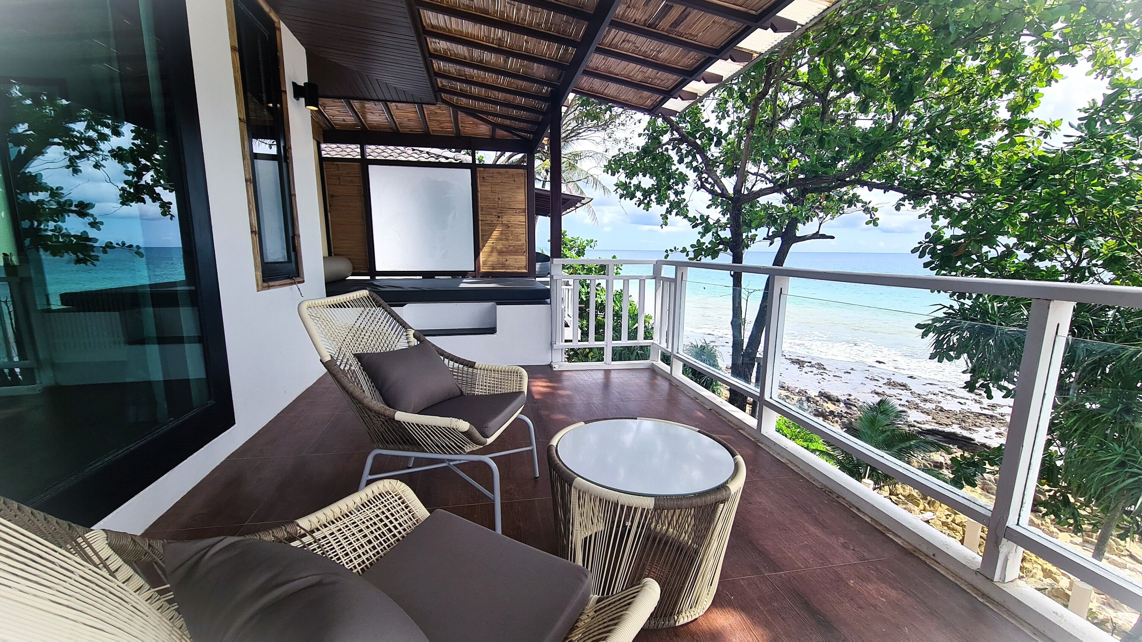 premium villa, 1 king bed, ocean view | terrace/patio