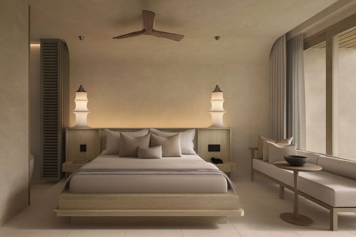 Premium Hilltop with Bathtub | 미니바, 객실 내 금고, 책상, 무료 WiFi