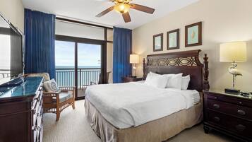 Magnolia Oceanfront Three Bedroom Condo King | In-room safe, individually decorated, individually furnished