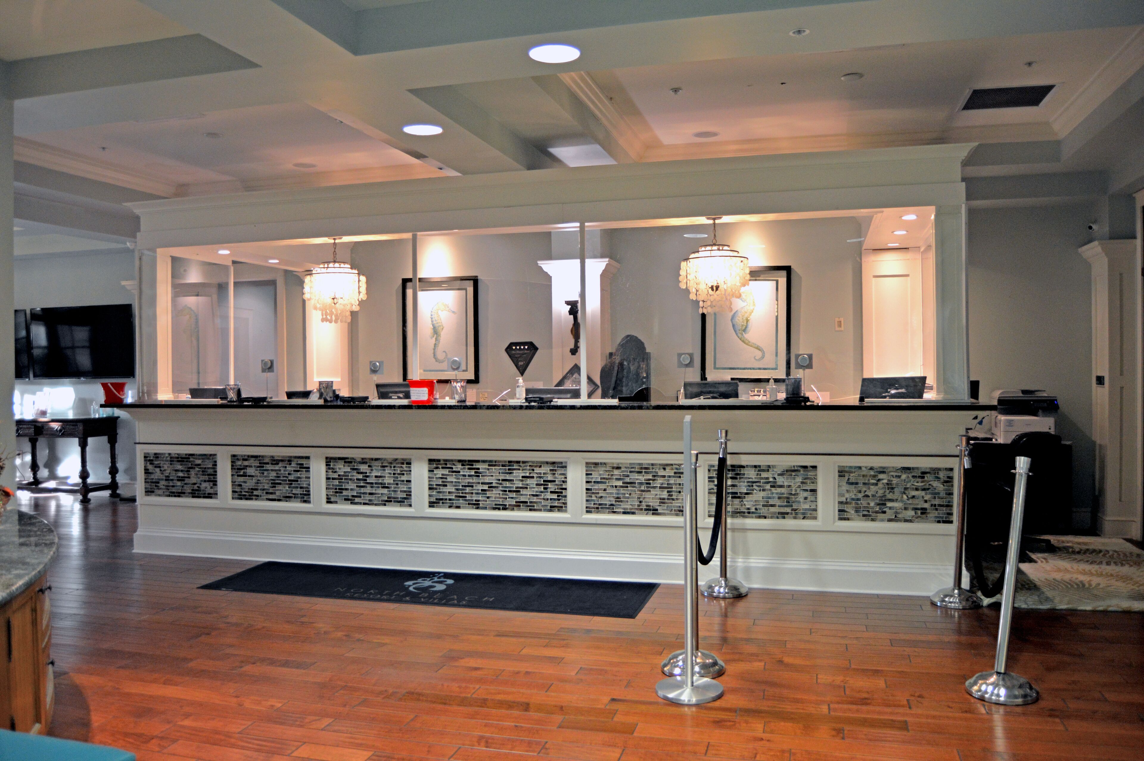 check-in/check-out kiosk