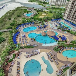 1402 Savannah Oceanfront Four Bedroom Luxury Condo | Balcony view