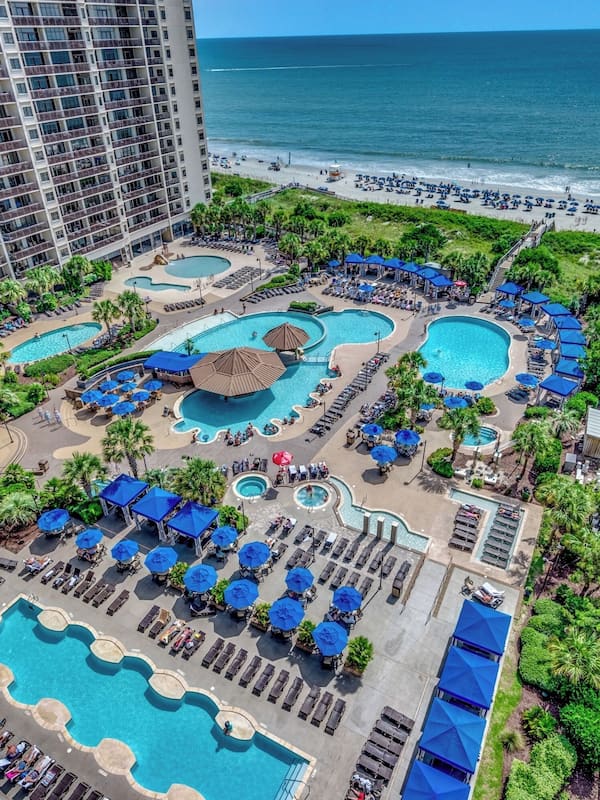 1219 Palmetto Oceanfront Four Bedroom Luxury Condo | Balcony view