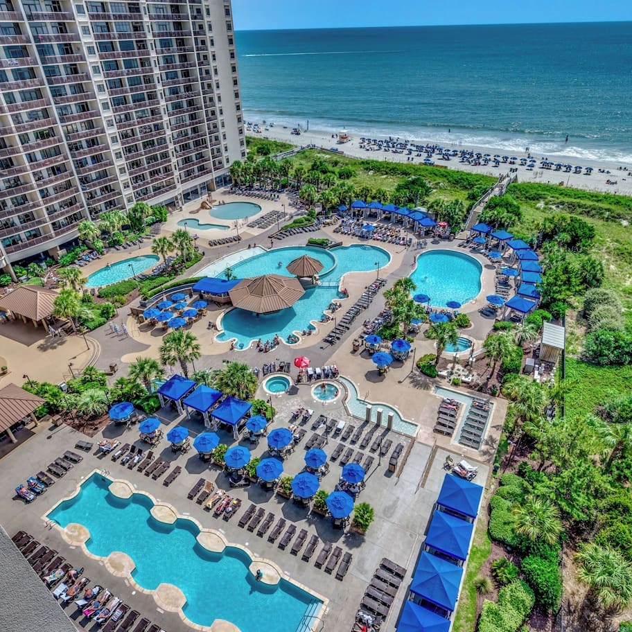 1219 Palmetto Oceanfront Four Bedroom Luxury Condo | Balcony view