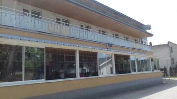 Fassade der Unterkunft