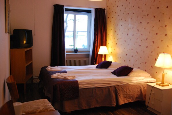 Individually decorated, individually furnished, blackout curtains