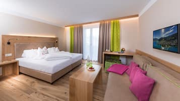 Allergikerbettwaren, Zimmersafe, individuell dekoriert