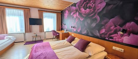 Literie de qualité supérieure, décoration personnalisée