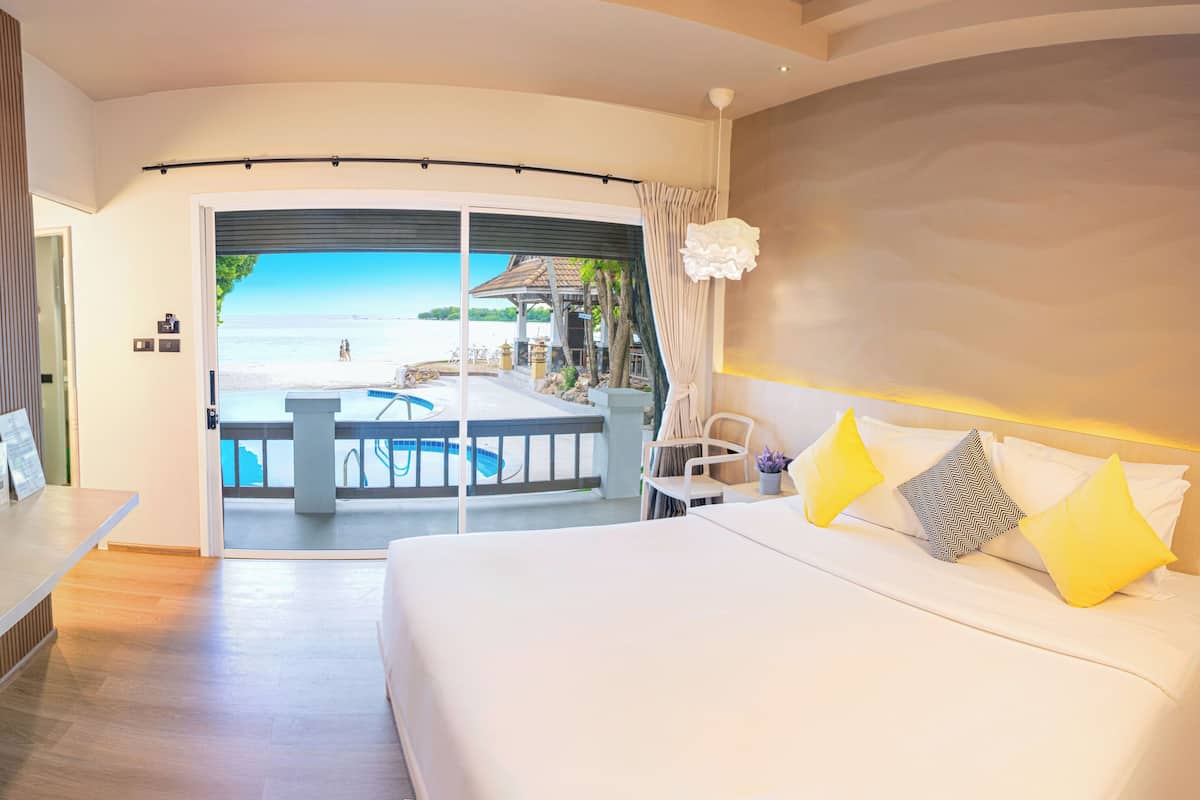 Signature-huvila, 1 suuri parisänky, merinäköala | Työpöytä, vuodevaatteet